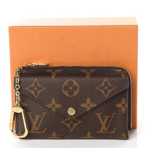 lv monogram card holder.